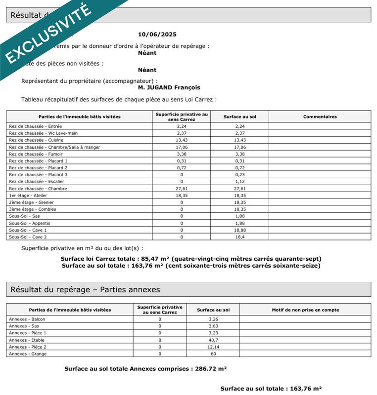 Duplex - 80 m² - 6 pièces