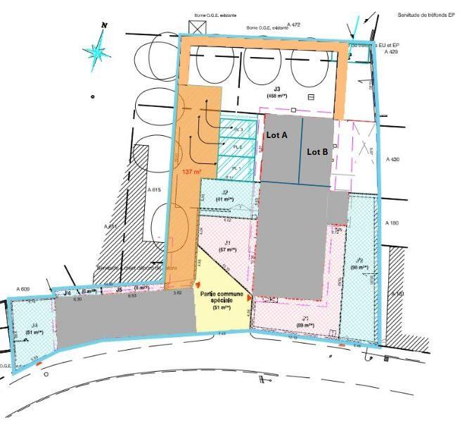 Duplex - 74 m² - 3 pièces
