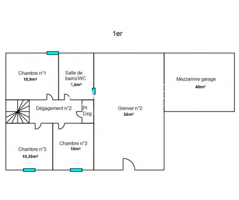 Mas - 156 m² - 5 pièces