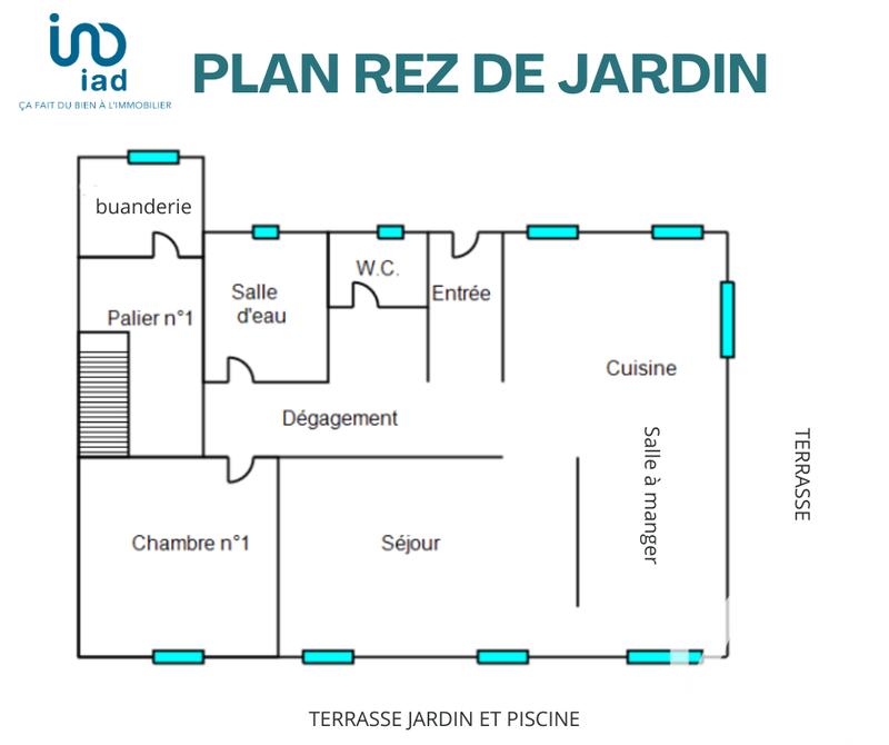 Maison - 136 m² - 5 pièces
