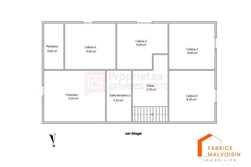 Maison - 128 m² - 5 pièces