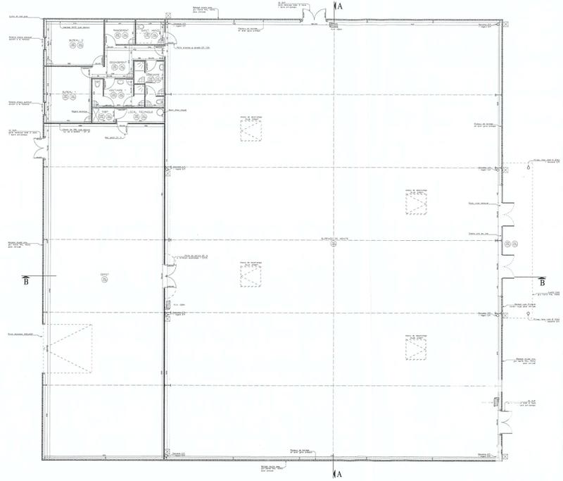 Immeuble - 1 300 m²