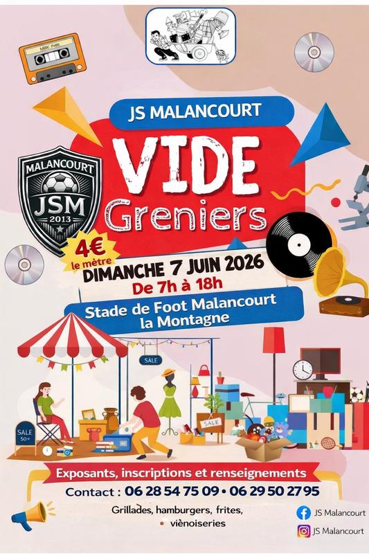 Vide grenier js malancourt