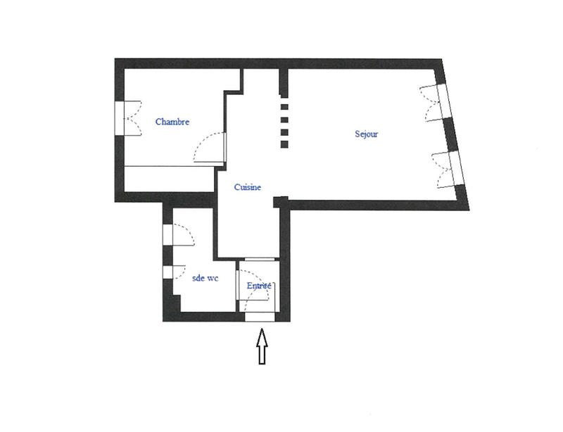 Appartement - 28 m² - 2 pièces