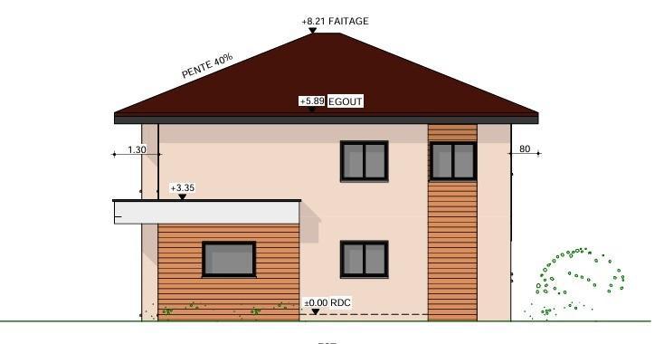 Maison contemporaine - 168 m² - 6 pièces