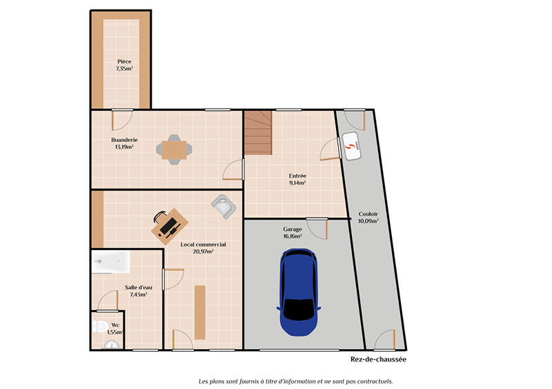 Maison - 140 m² - 5 pièces