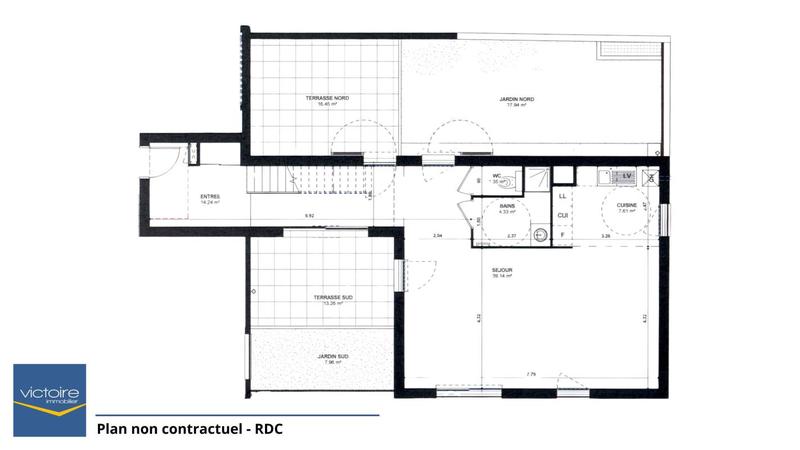 Duplex - 119 m² - 4 pièces