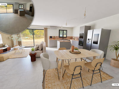 Maison - 80 m² - 3 pièces