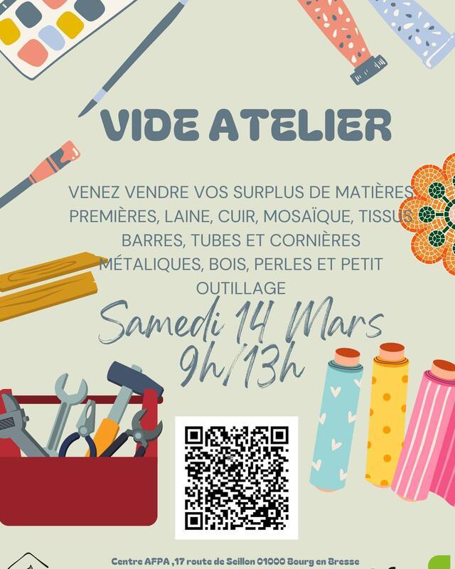 Vide-atelier - matériauthèque