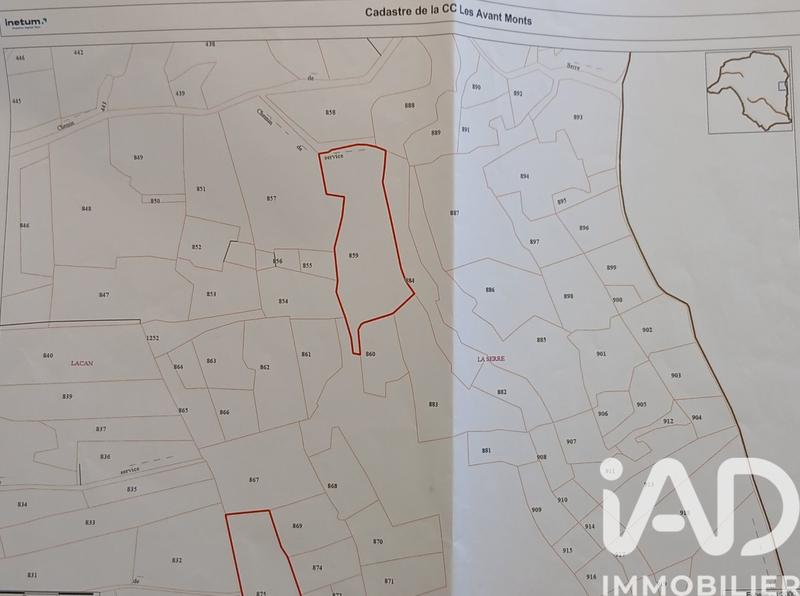 Terrain - 84 715 m²