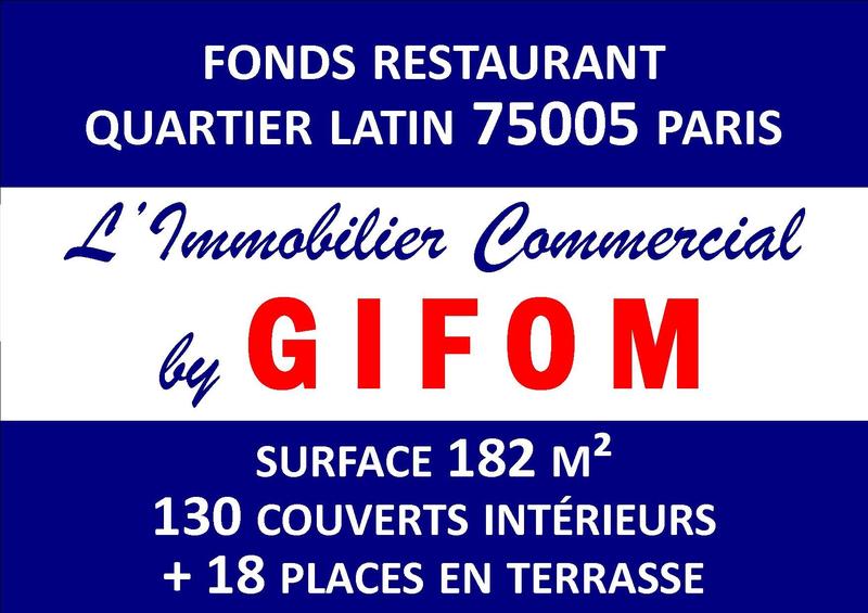 Fonds de commerce - Hôtellerie / Restauration - 182 m²