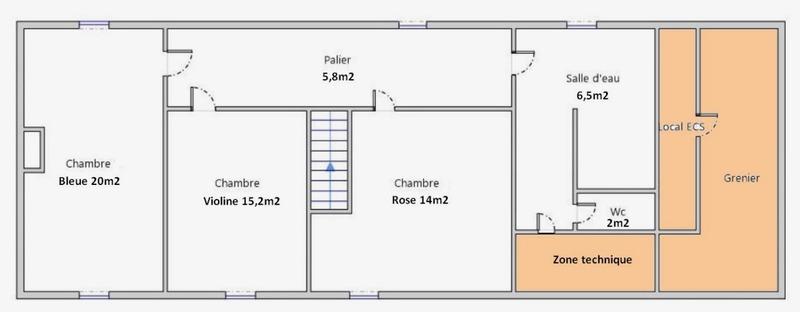 Maison en pierre - 137 m² - 5 pièces