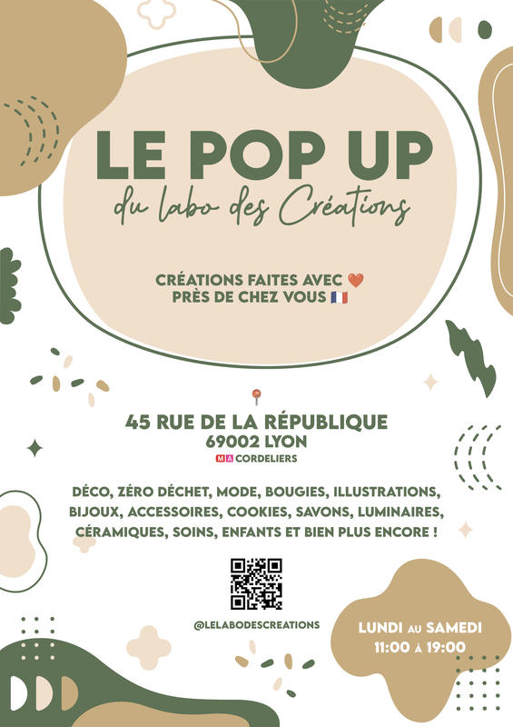 Le Pop Up du Labo des Créations