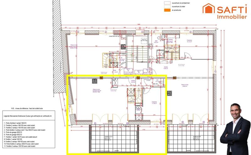 Appartement - 84 m² - 4 pièces