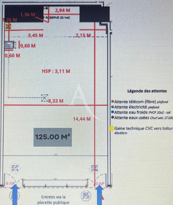 Local commercial - 125 m²