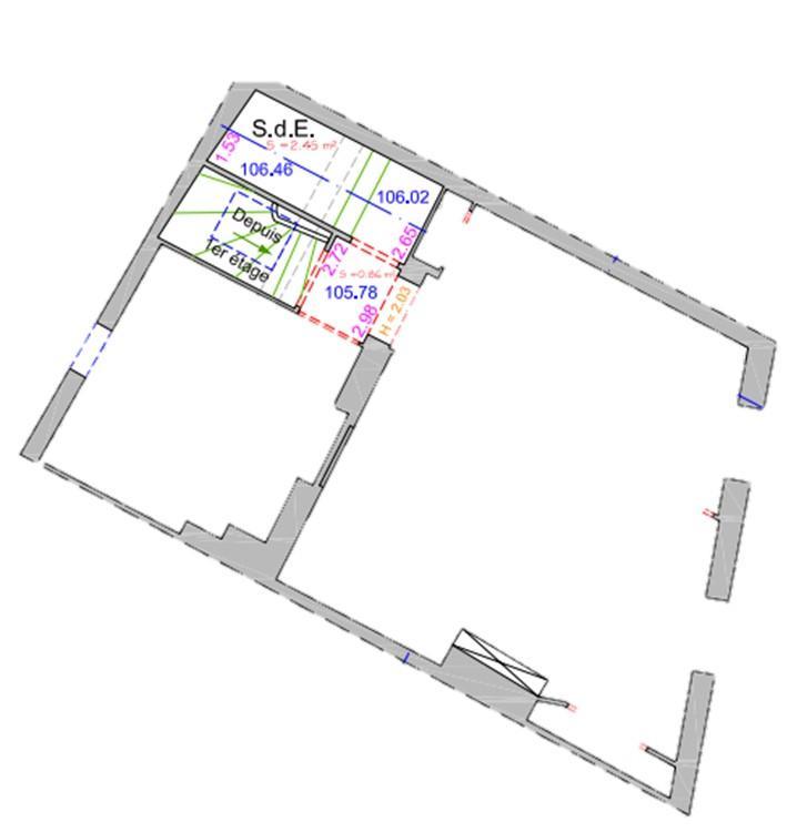 Appartement - 34 m² - 2 pièces