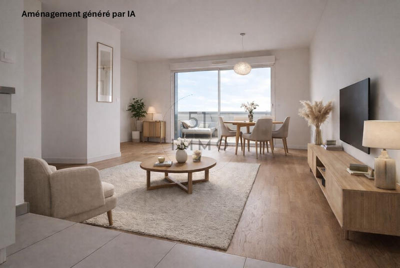 Appartement - 47 m² - 2 pièces