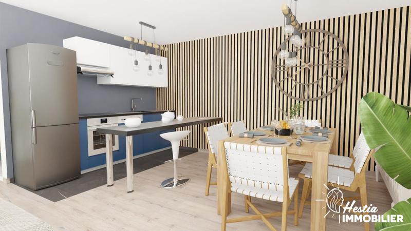 Appartement - 44 m² - 1 pièce