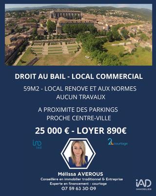 Local commercial - 59 m²