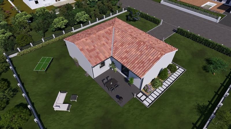 Maison - 90 m² - 4 pièces