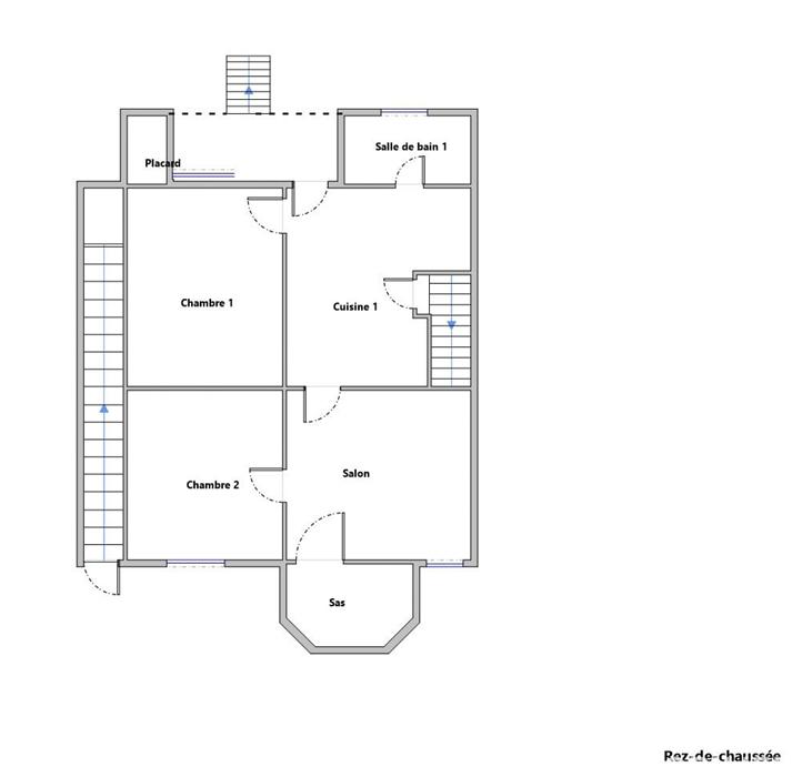 Maison - 125 m² - 6 pièces