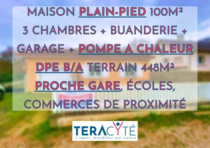 Maison - 99 m² - 4 pièces