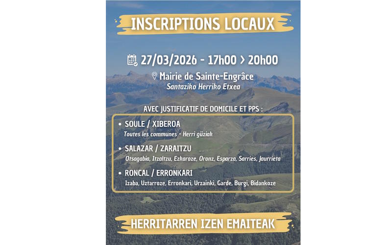 Marathon : inscriptions müga trail