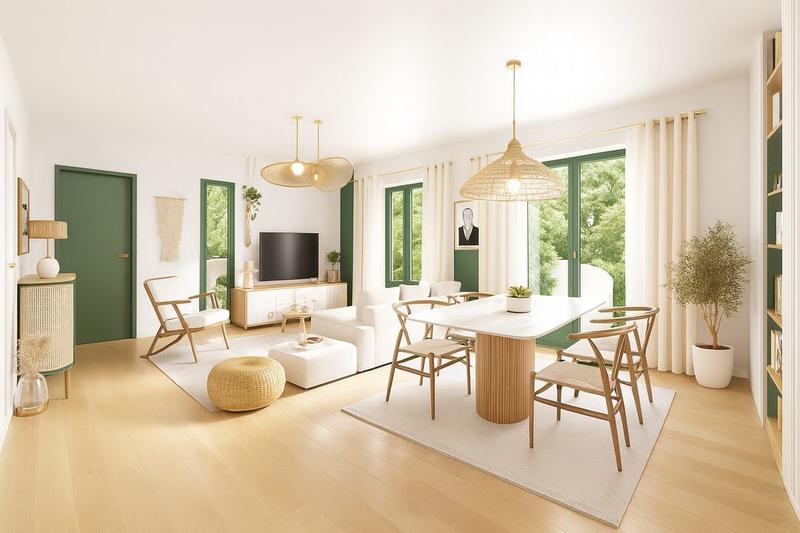 Appartement - 88 m² - 5 pièces