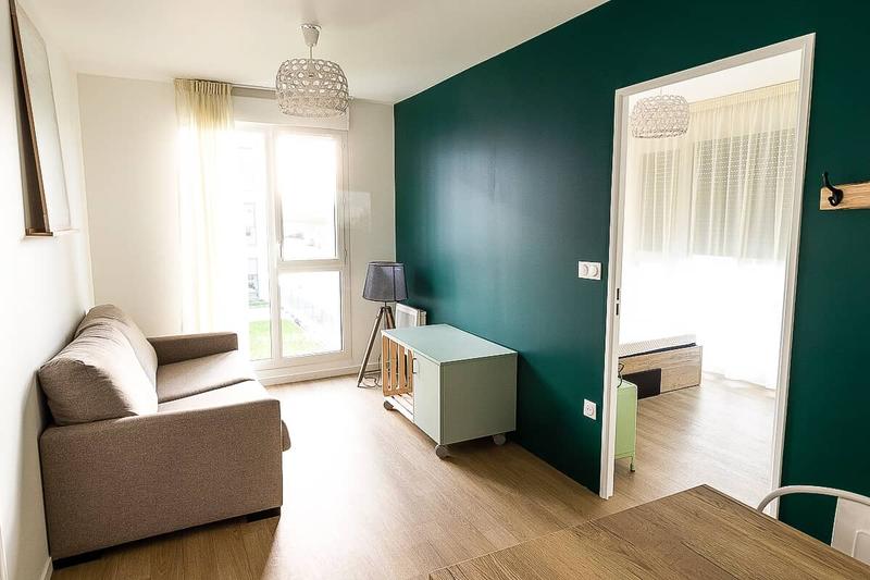 Chambre - 13 m² - 1 pièce