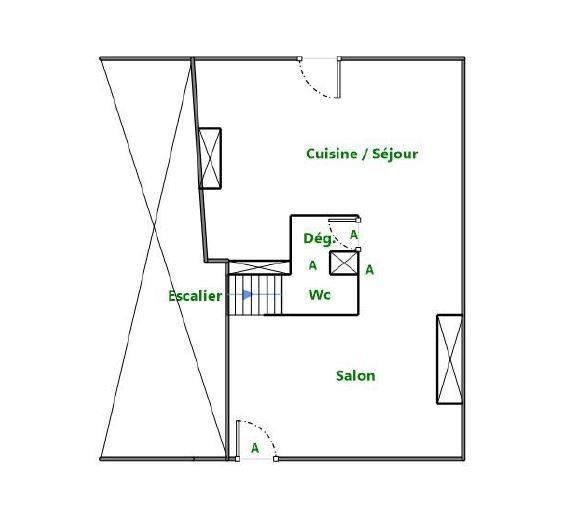 Maison - 88 m² - 4 pièces