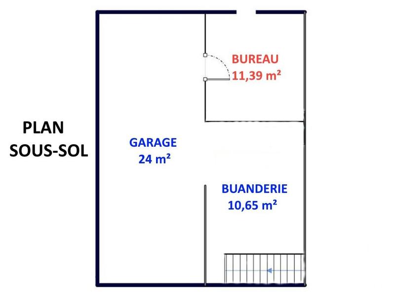 Maison - 105 m² - 5 pièces