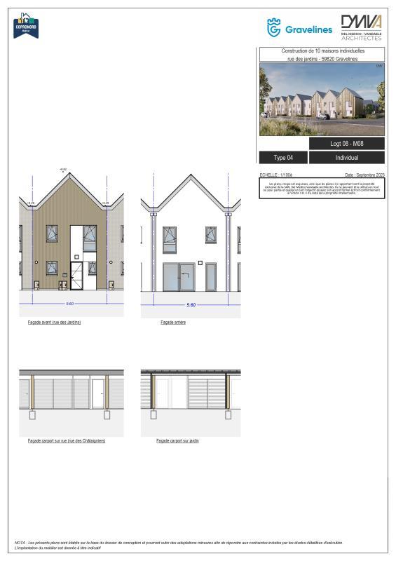 Maison - 84 m² - 4 pièces