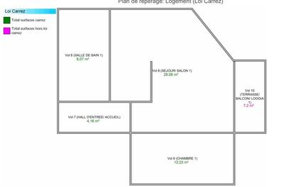 Appartement - 51 m² - 2 pièces