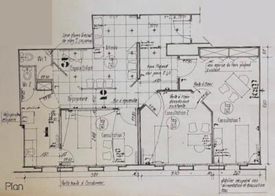 Bureau - 81 m² - 4 pièces