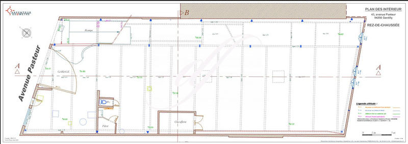 Immeuble - 1 200 m²
