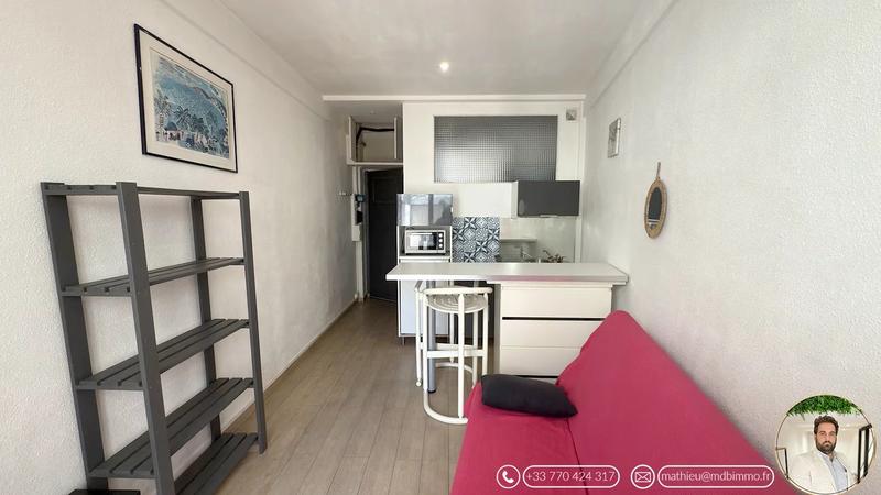 Appartement - 16 m² - 1 pièce