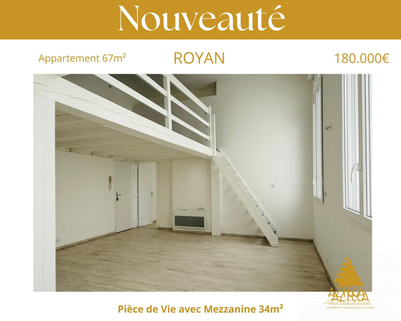 Appartement - 67 m² - 2 pièces