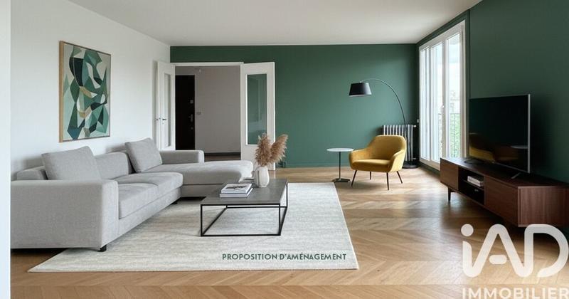 Appartement - 57 m² - 3 pièces