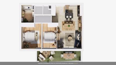 Appartement - 44 à 83 m² - 2 à 4 pièces