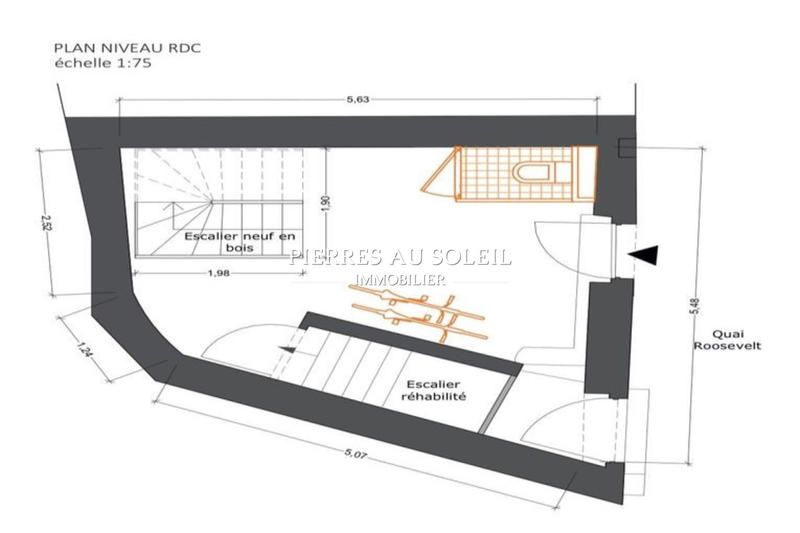 Maison de village - 79 m² - 2 pièces