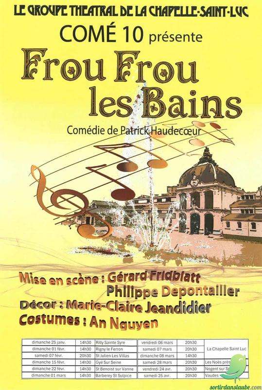 Théâtre : Frou-Frou les bain