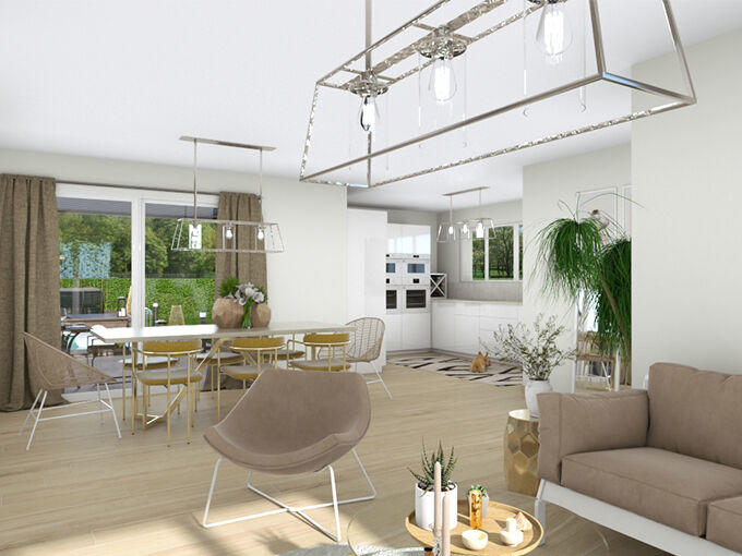 Maison - 92 m² - 4 pièces