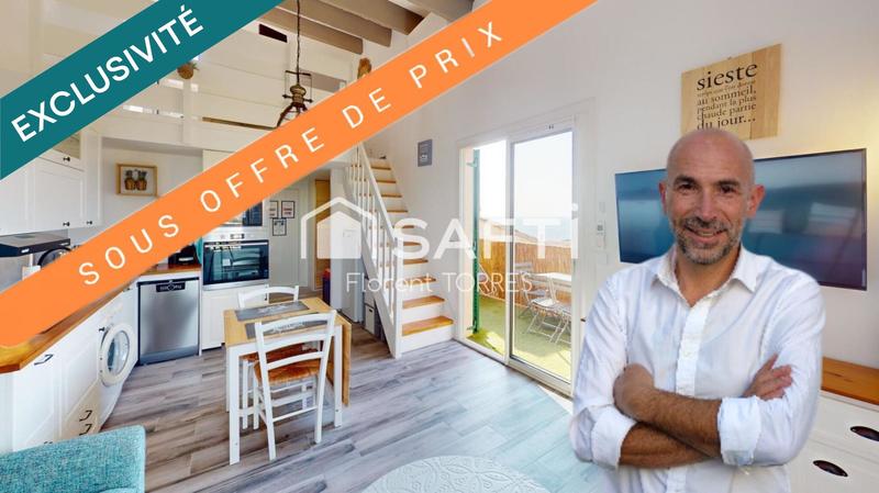 Appartement - 32 m² - 2 pièces