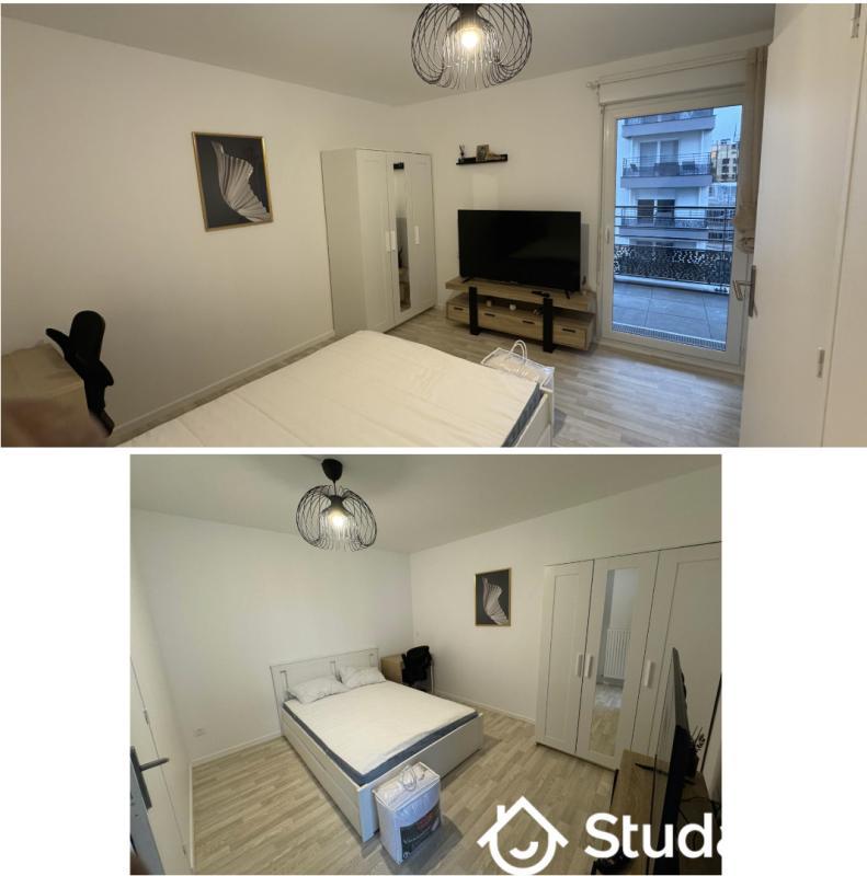 Chambre - 15 m² - 1 pièce