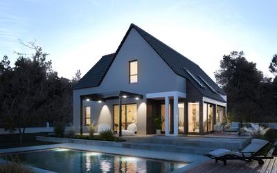 Maison - 140 m² - 5 pièces