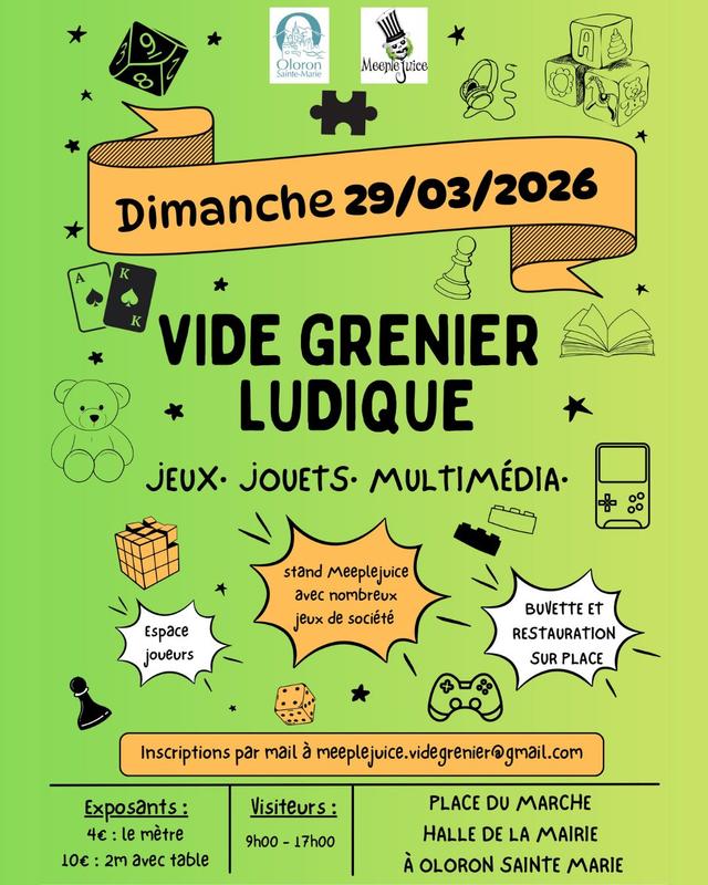 Vide grenier ludique
