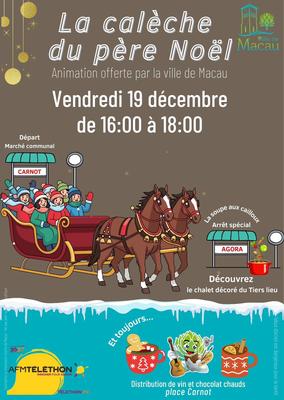 La calèche du Père Noël