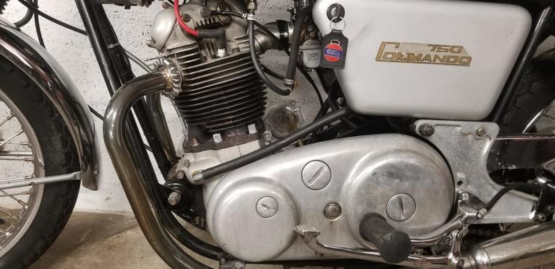 Norton Commando 750 norton verte 0750 635