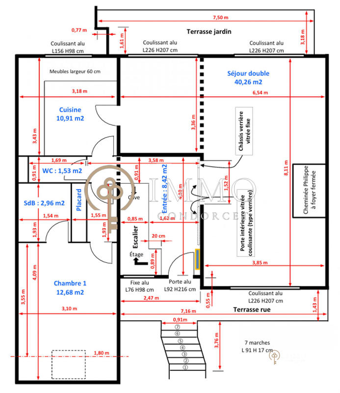 Maison - 150 m² - 7 pièces