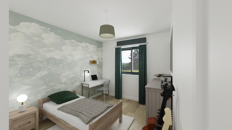 Maison - 96 m² - 4 pièces